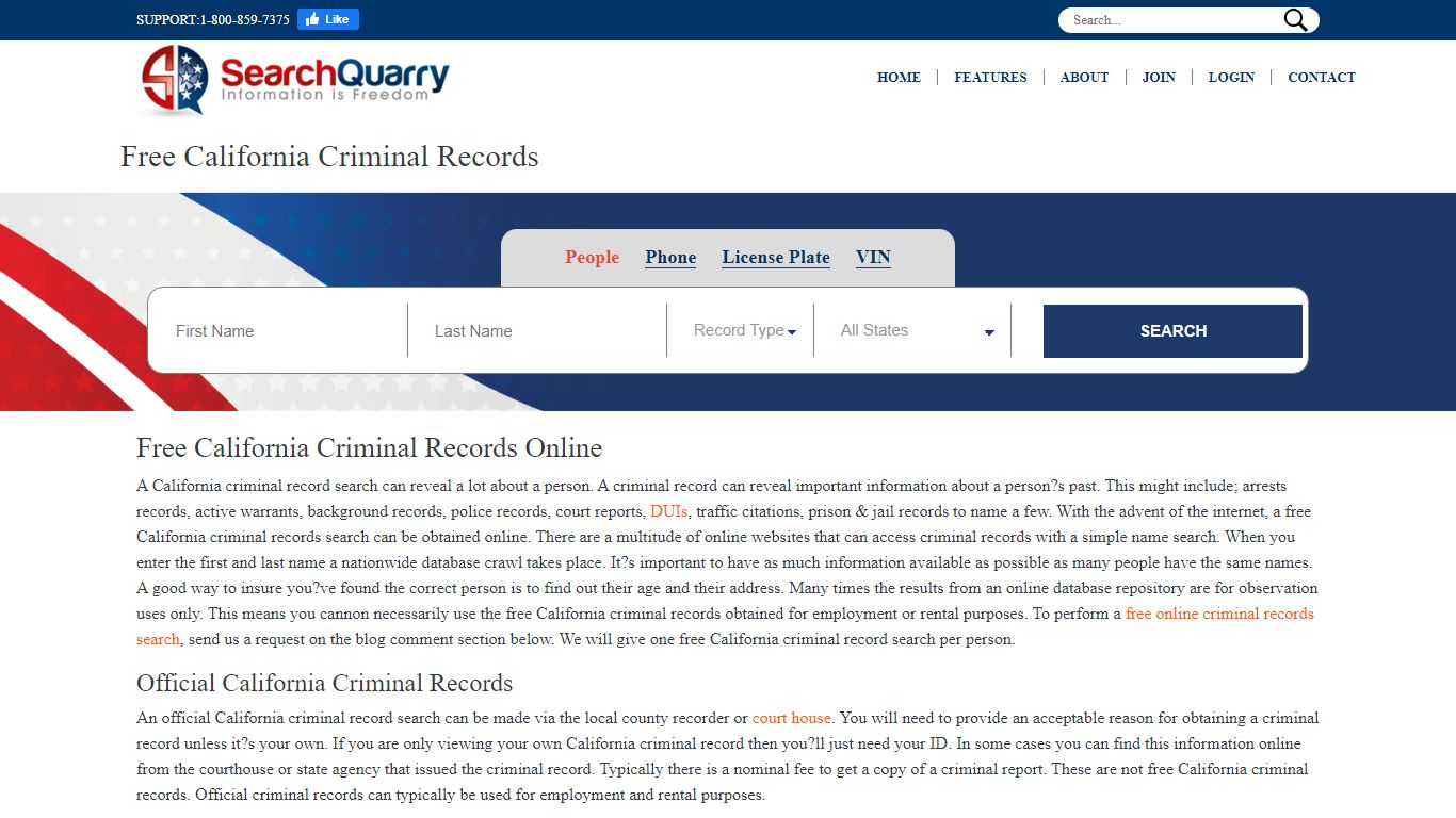 California Criminal Records - Search Anyone's Criminal Records